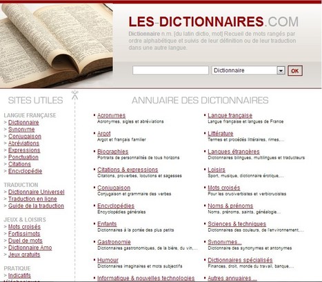 Tous les dictionnaires utiles au même endroit | Remue-méninges FLE | Scoop.it