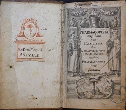 Numérisation de la bibliothèque du Collège de pharmacie (1777-1788) : le projet BSN5 - | Revue de presse : École nationale des chartes | Scoop.it