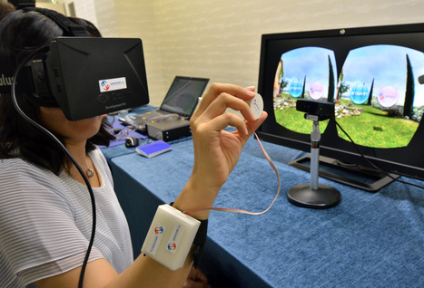 Japanese firm showcases 'touchable' 3-D technology - The Japan Times | consumer psychology | Scoop.it