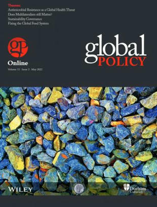 Vol 13, Issue 2, May 2022 | Global Policy Journal | Global Policy, Corruption, Economic Crimes, Fronting, Whistleblowers | Scoop.it