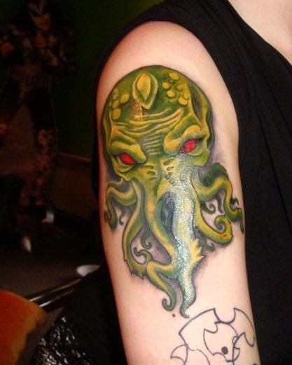 This Cthulhu Tattoo Will Eat Your Soul! | All Geeks | Scoop.it
