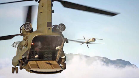CH-47 Chinook Air-Launching Swarms Of Drones Touted As Future Feature | DEFENSE NEWS | Scoop.it