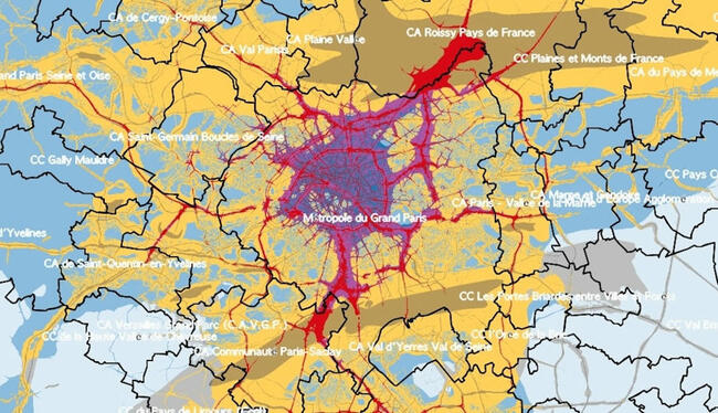 Le bruit et la pollution de l'air restent à des niveaux élevés dans l'agglomération parisienne