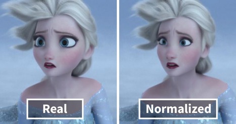Artist “normalizes” cartoon characters and now Internet fights over which is better | Creative teaching and learning | Scoop.it