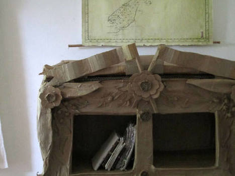 Cardboard Curiosity Cabinet | 1001 Recycling Ideas ! | Scoop.it