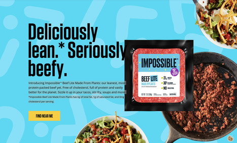 Impossible Foods: Meat made from plants | Local delivery for Gene Directed Enzyme Prodrug Therapy | Scoop.it