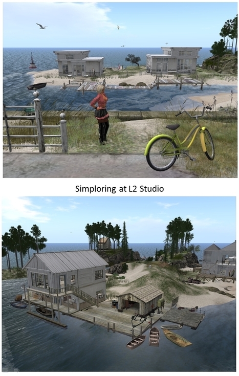 A visit to L2 Studio & LHOOQ Gallery - Second Life | Second Life Destinations | Scoop.it