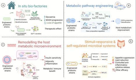 Engineering microbial therapeutics for metabolic disorders: synthetic biology strategies and future direction | Cin | RMH | Scoop.it