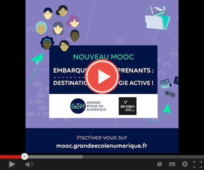 MOOC Embarquez vos apprenants : destination pédagogie active / Grande École du Numérique (GEN) et Pôle Léonard de Vinci | Education & Technology | Scoop.it