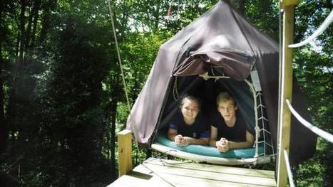 Dormir au-dessus du sol dans les tentes suspendues de Woody Park à Fécamp | Une semaine d'actu - Newsletter de veille de l'AURH | Scoop.it