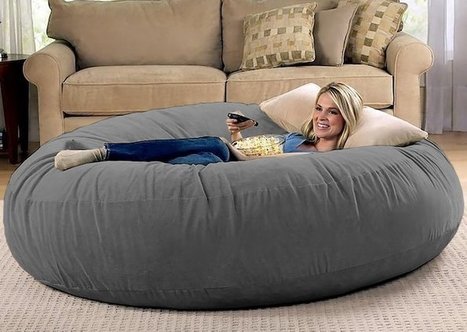 Adult Size Bean Bag In Home Stuffs Scoop It