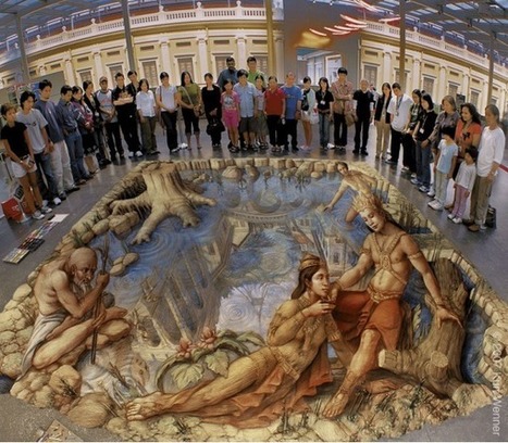 Mind Blowing 3D Sidewalk art! | Optical Illusions | Scoop.it