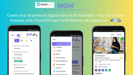 Use MOM Shop App to create your Al powered digital store in 60 Seconds! MOM Shop App is your all-in-one flexible solution with cloud POS and swift delivery management. Get this amazing deal now! | Starting a online business entrepreneurship.Build Your Business Successfully With Our Best Partners And Marketing Tools.The Easiest Way To Start A Profitable Home Business! | Scoop.it