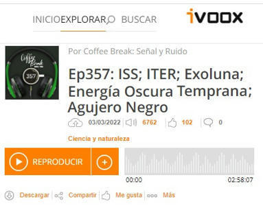 Podcast CB SyR 357: ISS; ITER; Exoluna; Energía Oscura Temprana; Agujero Negro | Ciencia-Física | Scoop.it
