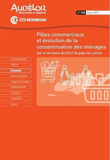 Pôles commerciaux et évolution de la consommation des ménages sur le territoire du SCoT du pays de Lorient (Communication N°114) - Fnau | SCOT et Commerce | Scoop.it