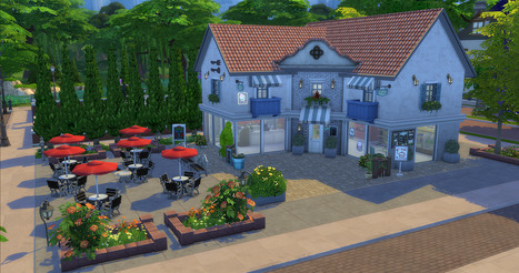 Vanille Fraise, pâtisserie << StudioSims Creation | Les Sims | Scoop.it