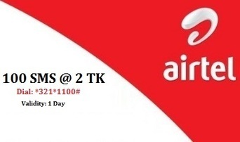 Airtel SMS Offer 2019, 100 SMS 2 TK, 700 SMS 7 TK & 1000 SMS 10 TK Offer. – | Education | Scoop.it