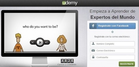 Udemy presenta plataforma para que profesores creen cursos online | Entornos Personales de Aprendizaje | Scoop.it