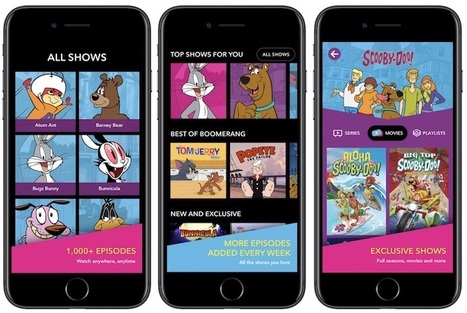 Boomerang Launches $5/Month Classic Cartoon Streaming Service on iOS, Apple TV Coming Soon | AVIA OTT NEWSLETTER | Scoop.it