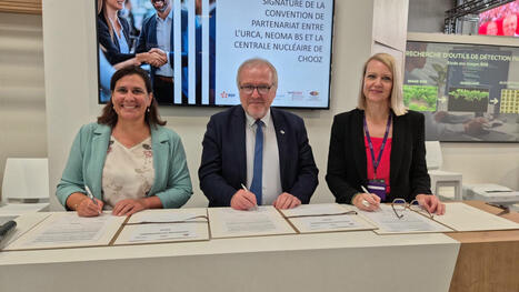 Signature d&rsquo;une convention de partenariat entre l&rsquo;universit&eacute; de Reims Champagne-Ardenne, NEOMA et la Centrale nucl&eacute;aire de Chooz | Le fil d'actualit&eacute;s de l'URCA | Scoop.it