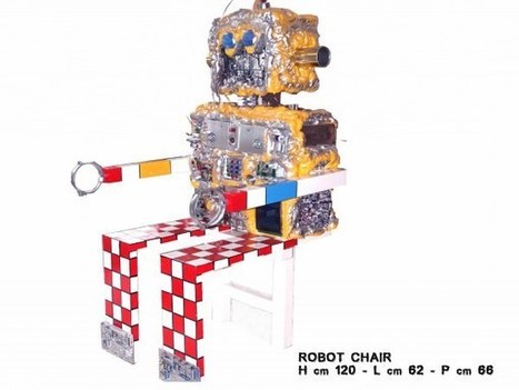 Robot chair | 1001 Recycling Ideas ! | Scoop.it