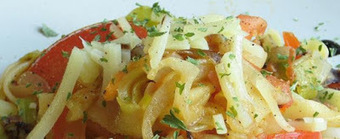Recette de salade de courgettes marinées au citron, à la feta et tomates séchées | Cuisine du monde | Scoop.it