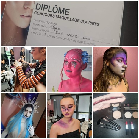 Concours de maquillage | Les news des lycées Saint-Vincent-de-Paul et Notre-Dame du Sacré-Coeur de Loos | Scoop.it