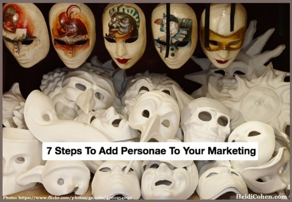 7 Steps To Use Personae In Your Marketing Plan - Heidi Cohen | Marketing de contenidos, artículos seleccionados por Eva Sanagustin | Scoop.it