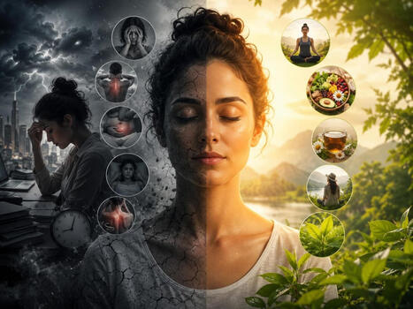 Cortisol and chronic stress: Health effects of high cortisol, risks of hormonal imbalance and natural ways to restore balance | TheHealthSite.com | Stress Management | Scoop.it