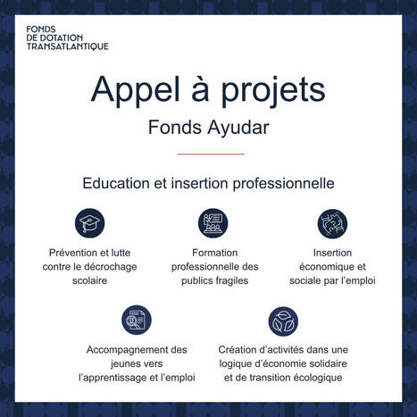 Fonds de Dotation Transatlantique |&nbsp;Appel &agrave; projets - octobre 2026 | 2 - Appel &agrave; projets - &agrave; contributions | Scoop.it