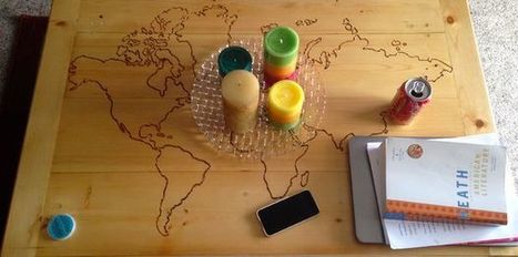 Coffee Around the World-Create Your Own Custom Coffee Table | Fantastic Maps | Scoop.it