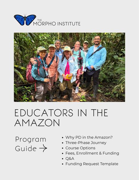 Educators in the Amazon.&nbsp; Who's in?&nbsp;&nbsp; | RAINFOREST EXPLORER | Scoop.it