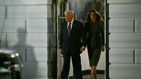 Lachnummer im Netz: Donald Trump hält Melanias Daumen fest | Kompass-Aktuell | Scoop.it