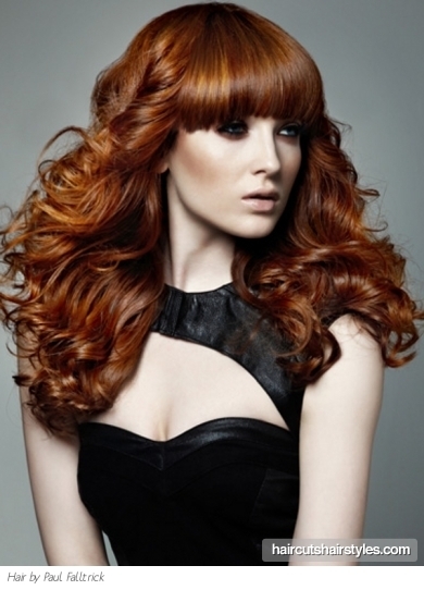 Fabulous Blunt Bangs Long Hairstyle | Kapsels voor vrouwen | Scoop.it