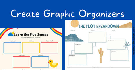 Combine Canva and Google Drawings to Make Graphic Organizer Activities via @rmbyrne  | Education 2.0 & 3.0 | Scoop.it
