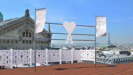 Galeries Lafayette : une plage éphémère AMI en Rooftop à Paris | Pop-up stores | Scoop.it