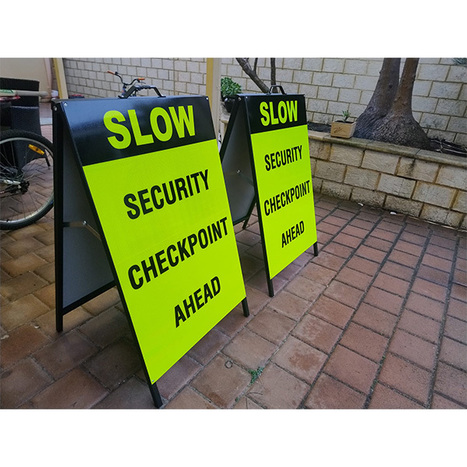 Metal Display Sandwich Boards! | Creative Signage & Innovative Printing Trends | Scoop.it