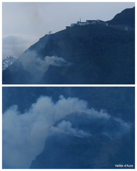 Feu sous le pic Lumière - Saint-Lary Soulan | Vallées d'Aure & Louron - Pyrénées | Scoop.it