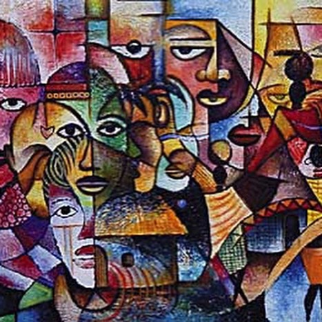 ✪ Art Kenya : toile de peinture de l'artiste Alern Butama. Art Kenya : canvas painting by the artist, Alern Butama. | World Arts | Scoop.it
