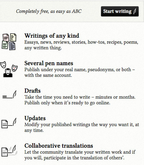 Scriffon - Web writing for everyone | Digital Delights for Learners | Scoop.it