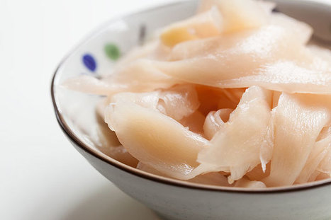 Recette du gari, le gingembre vinaigré pour sushi | The Asian Food Gazette. | Scoop.it