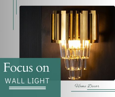 Buy Modern Wall Lamp Lights Online in India | Whisperting Homes | Home Decor Items and Accessories | Scoop.it