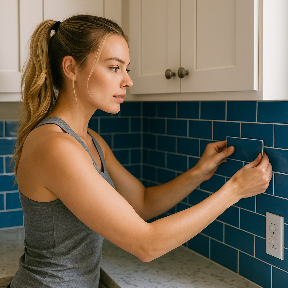 How to Install Peel-and-Stick Backsplash Like a Pro | Garden Plans | Scoop.it