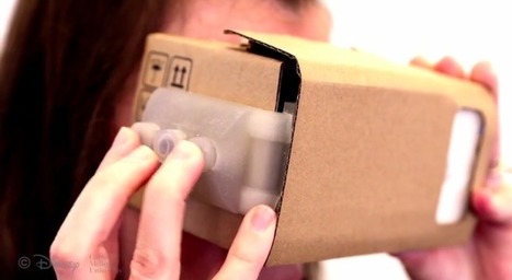 Comment contrôler son smartphone dans un Cardboard ? Disney a trouvé une solution - GoGlasses | Digital News in France | Scoop.it