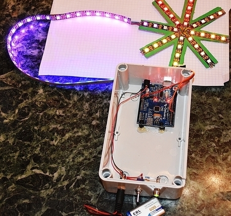 First Steps with the Arduino-UNO R3 | Maker, MakerED, MakerSpaces, Coding | Xmas Star with NeoPixels WS2812B  | 21st Century Learning and Teaching | Scoop.it