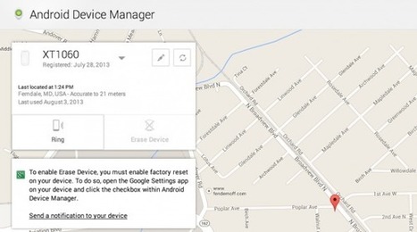 Track your lost Android phone with Android Device Manager | Android | Scoop.it