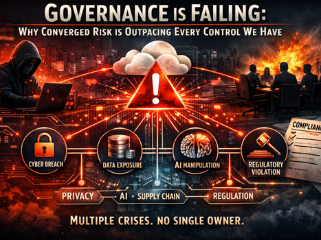 Governance Is Failing: Why Converged Digital Risk Is Outpacing Every Control We Have | Cybersecurity Leadership | Scoop.it