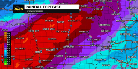 Heavy Rain Targets Iowa This Week With Flooding Concerns Growing - IowaWeather.com | Operation Deimos | Scoop.it