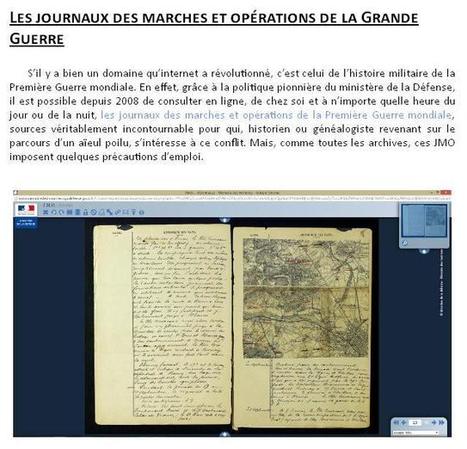 Article du jour (225) : JMO de la Grande Guerre | Autour du Centenaire 14-18 | Scoop.it