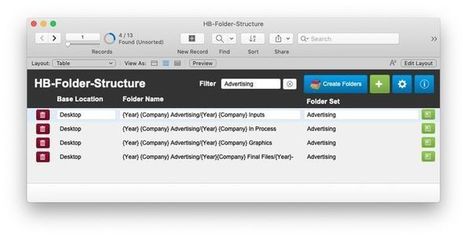 Building Folder Structures in the Finder with FileMaker Pro 17 | HomeBase Software | Learning Claris FileMaker | Scoop.it